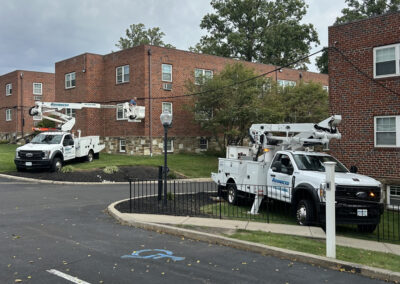 Apartment complex electrical repairs